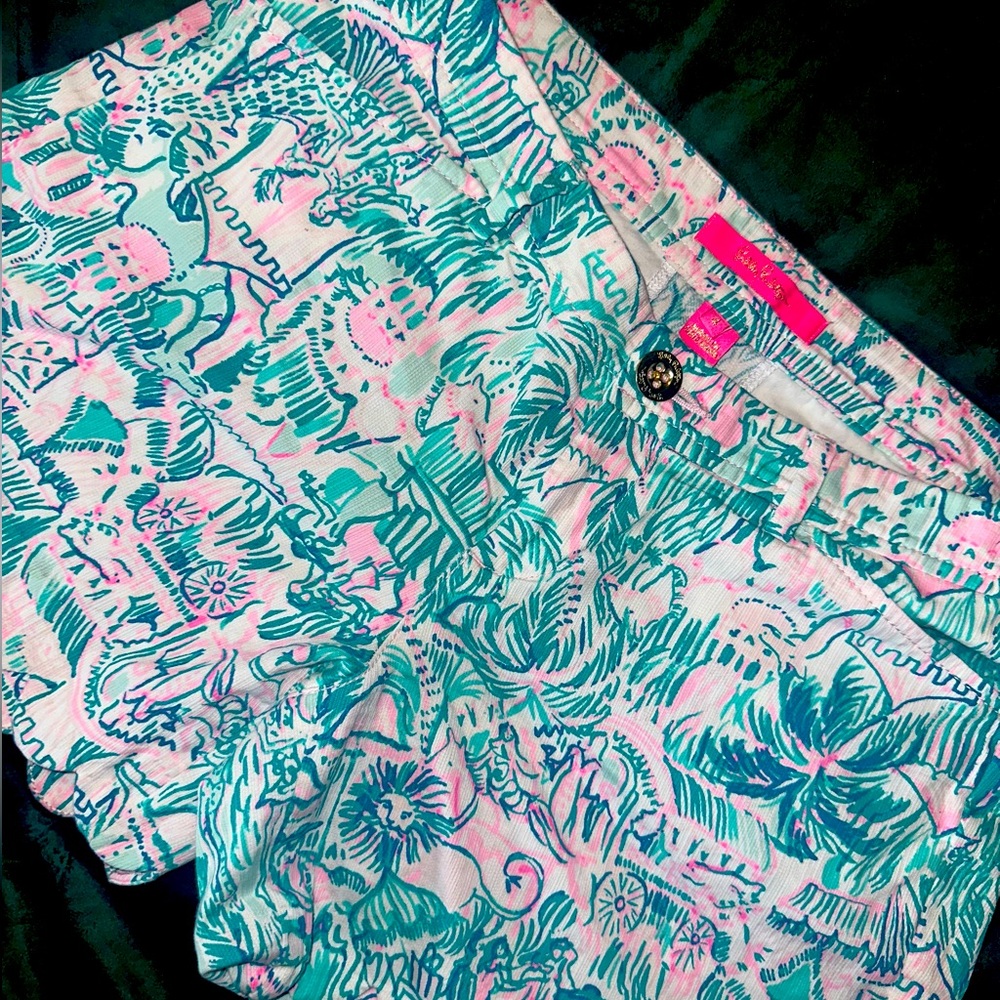 Lilly Pulitzer Scalloped Shorts